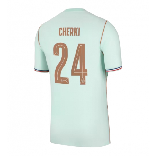Billige Fotballdrakt Frankrike Rayan Cherki #24 Replika Bortedrakt VM 2026 Kortermet Billige Fotballdrakt Frankrike Rayan Cherki #24 Replika Bortedrakt VM 2026 Kortermet